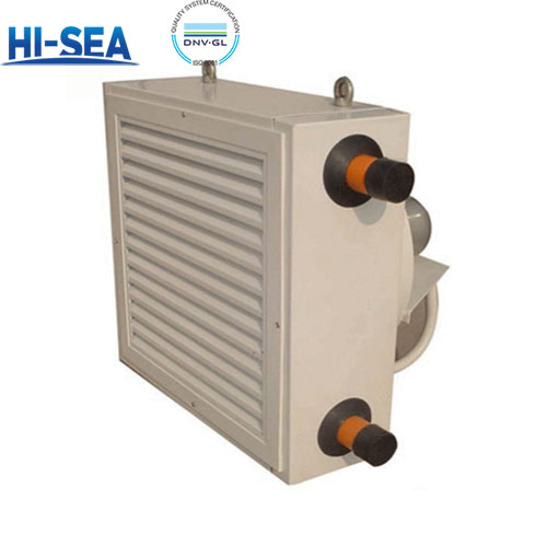 What is the difference between Marine Hot-water Fan Heater and Marine Electric Heating Fan Heater?